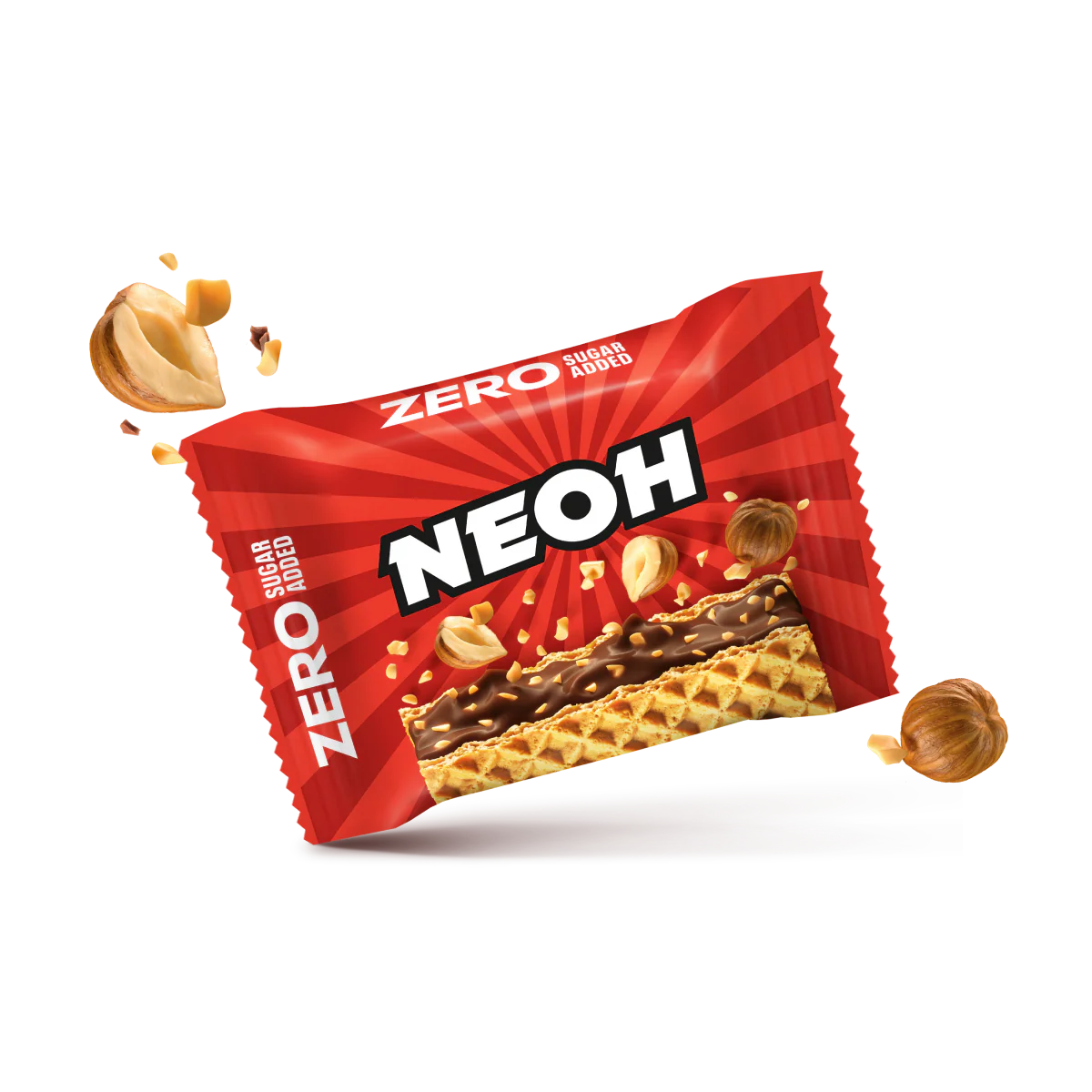 NEOH WAFER SQUARE - HAZELNUT (21g) x 24