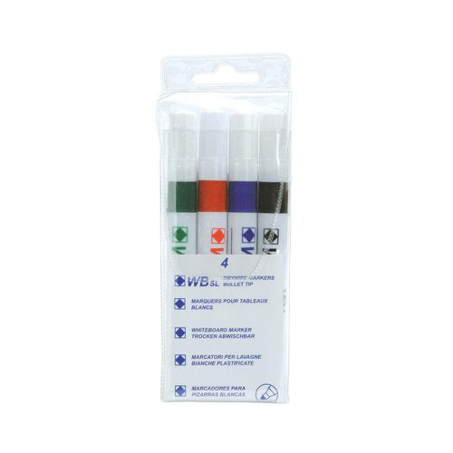 5 STAR VALUE STRATEGY SL DRY WIPE MARKERS ASSORTED (PACK OF