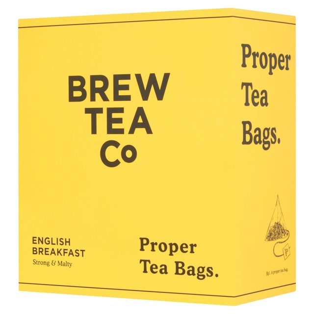 BREW TEA S&T ENGLISH BREAKFAST BLACK BAG (100 TEA BAGS) x 1