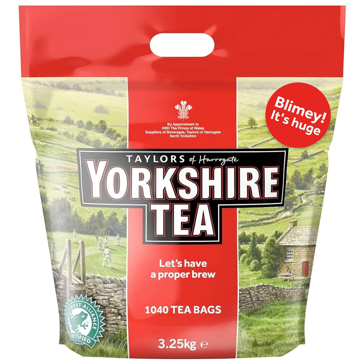 YORKSHIRE TEA (1040 bags)