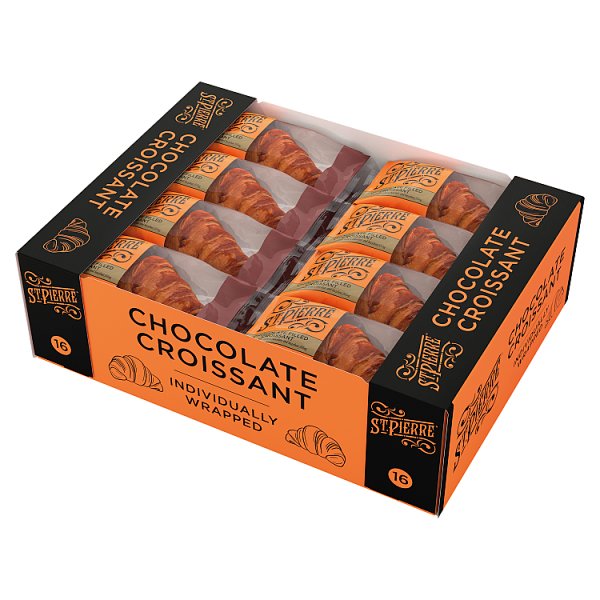 ST PIERRE CHOCOLATE FILLED CROISSANT (55G) X 16
