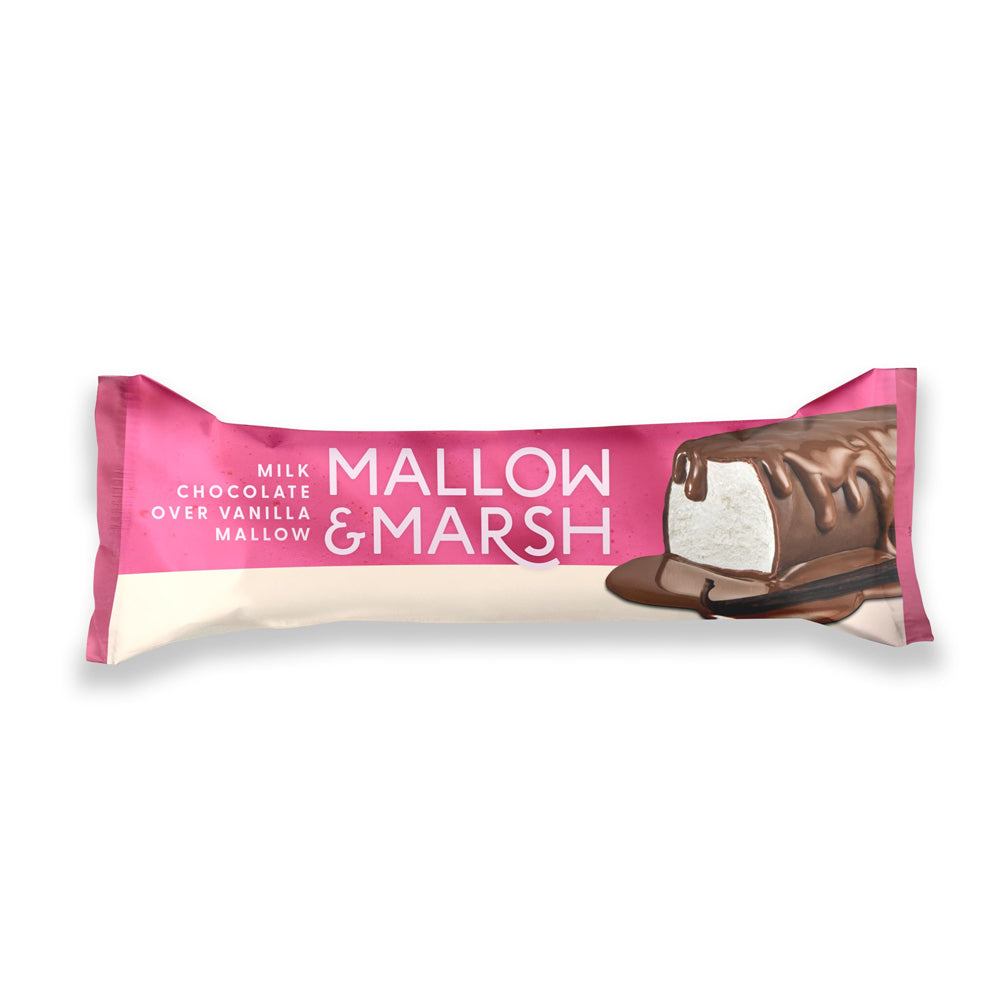 MALLOW & MARSH VANILLA & MILK CHOCOLATE BAR (35g) x 12