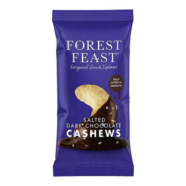 FOREST FEAST DARK CHOCOLATE CASHEWS (40g) x 12