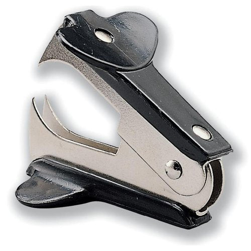 5 STAR OFFICE STAPLE REMOVER CONTOURED GRIP PINCH STYLE BLAC