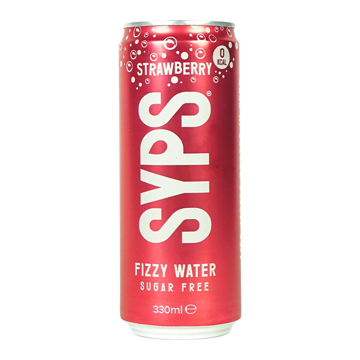 SYPS STRAWBERRY FIZZY WATER (330ml) x 12