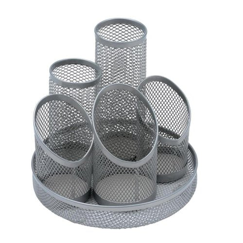 5 STAR OFFICE DESK TIDY WIRE MESH SCRATCH RESISTANT NON-MARK