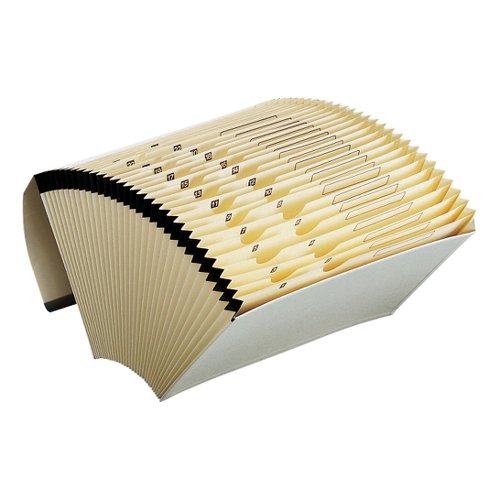 5 STAR OFFICE ECONOMY EXPANDING FILE 31 POCKETS FOOLSCAP CRE