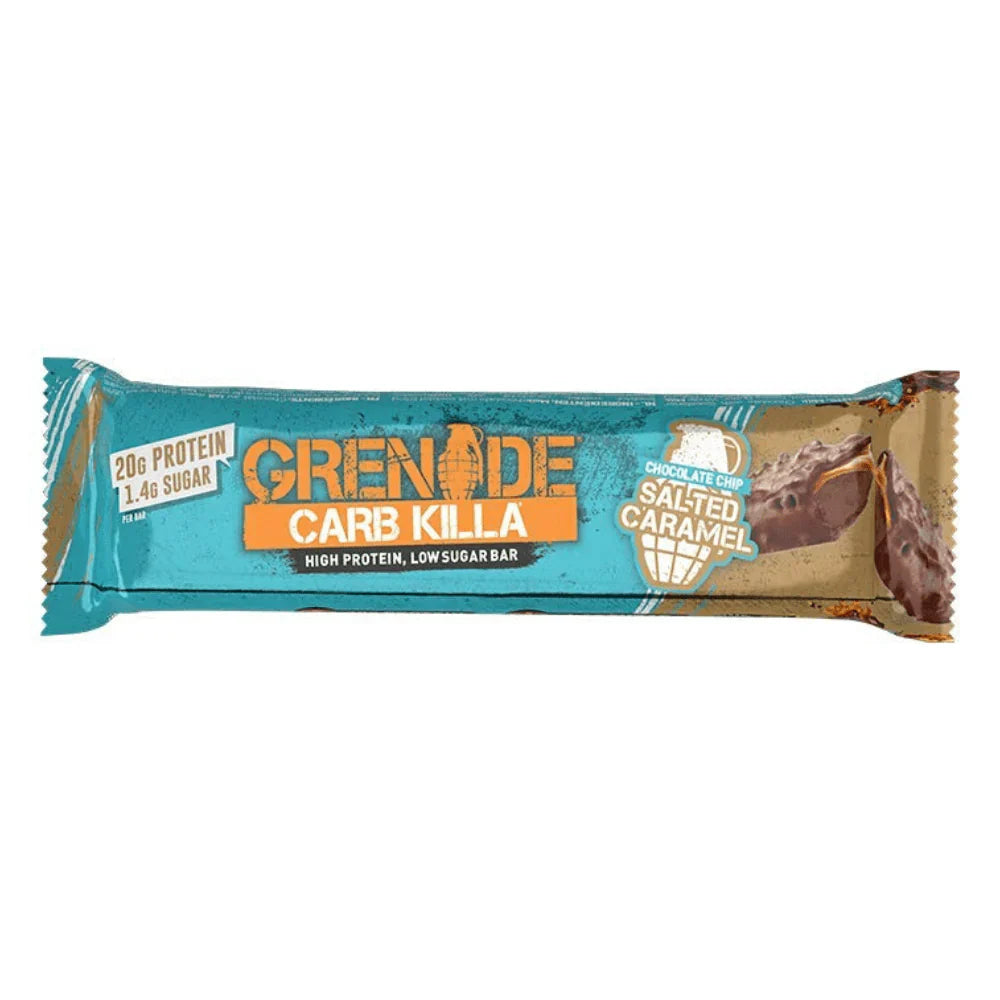 GRENADE CARB KILLA CHOC CHIP SALTED CARAMEL BAR (35g) x 18
