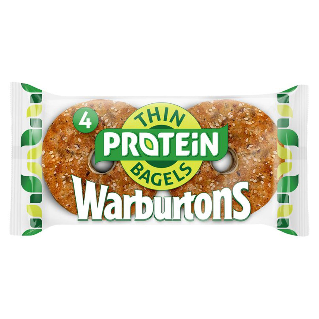 WARBURTONS PROTEIN THIN BAGELS (4 Pack)