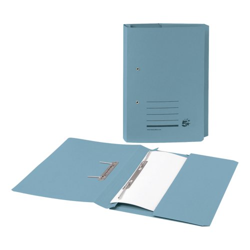 5 STAR OFFICE TRANSFER SPRING POCKET FILE RECYCLED MEDIUMWEI