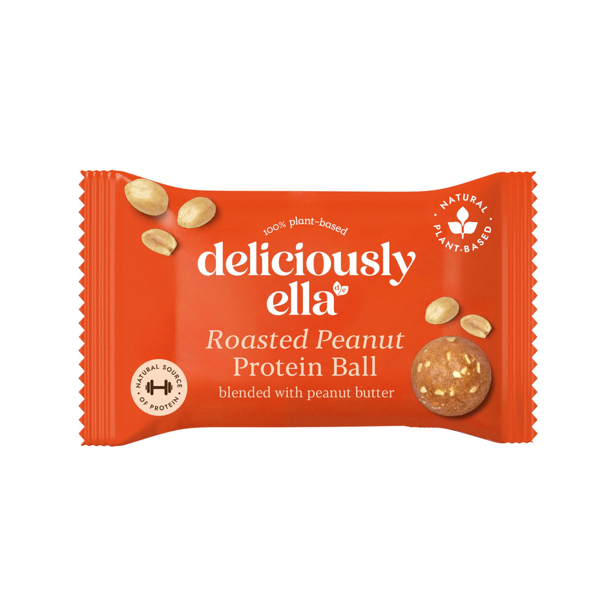 DELICIOUSLY ELLA PEANUT PROTEIN BALLS (40g) x 12