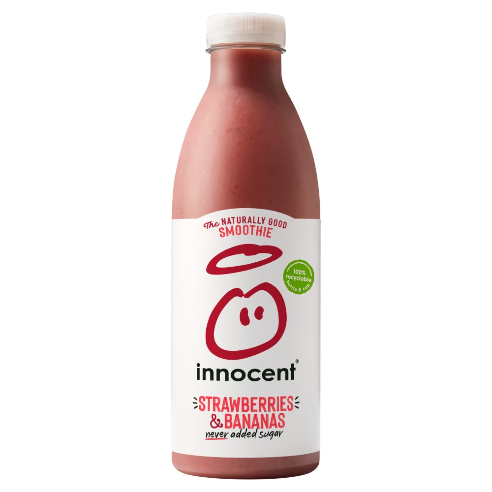 INNOCENT STRAWBERRY & BANANA SMOOTHIE (250ml) x 8