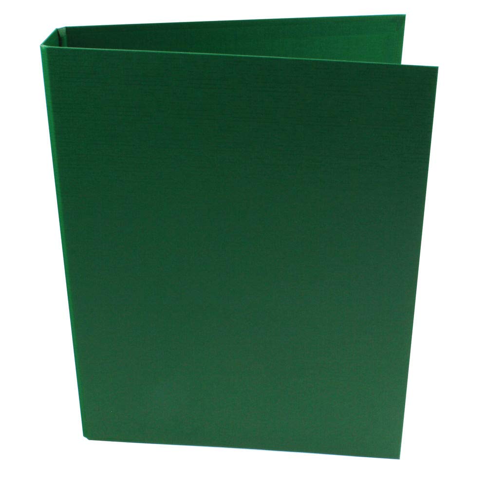 Q-CONNECT 25MM 2 RING BINDER POLYPROPYLENE A4 GREEN (PACK OF 10) KF02004
