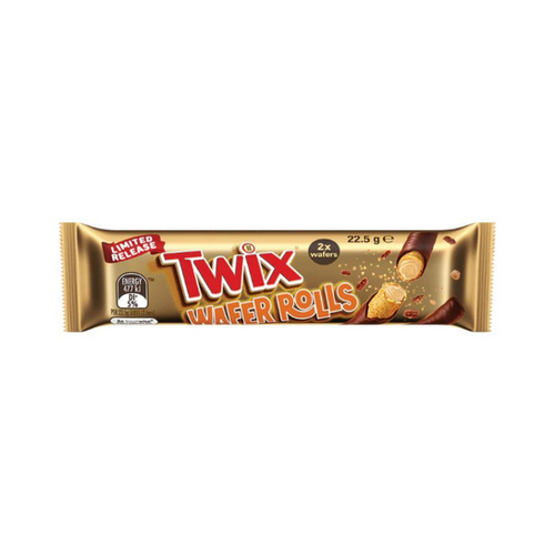 TWIX WAFER ROLLS (22.5g) x 24