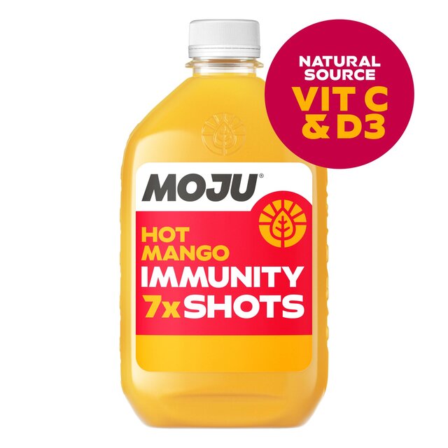 MOJU COLD PRESSED MANGO, GINGER & TURMERIC SHOTS (60ml) x 12
