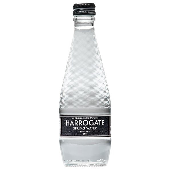 HARROGATE STILL WATER GLASS BOTTLES (330ml) x 24