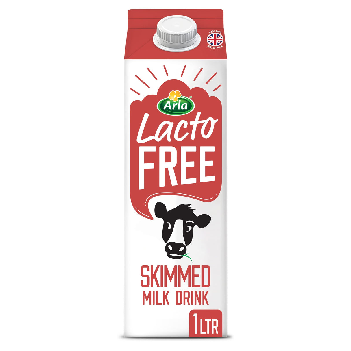 ARLA LACTOFREE SKIMMED MILK (1L)