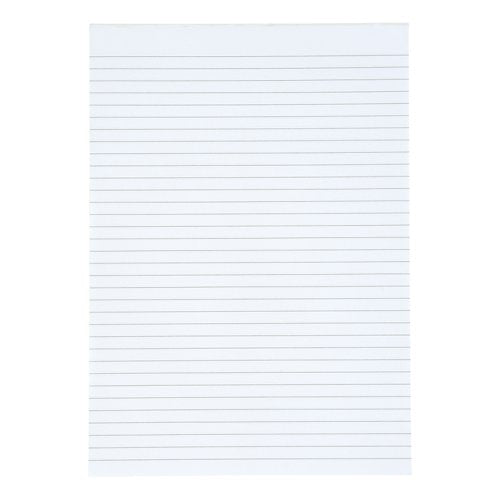 5 STAR VALUE MEMO PAD HEADBOUND 60GSM RULED 160PP A4 WHITE P