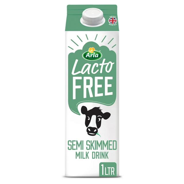 ARLA LACTOFREE SEMI SKIMMED MILK (1L)