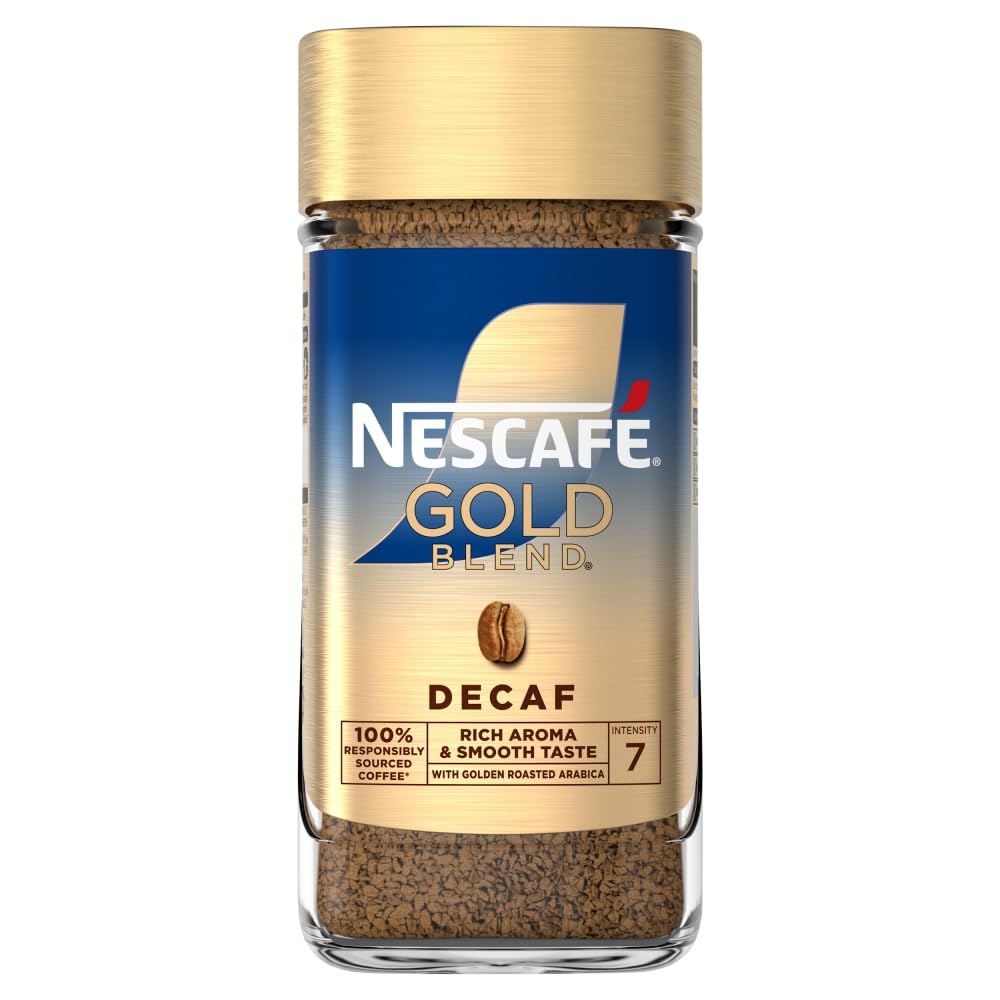 NESCAFE GOLD BLEND DECAF COFFEE JAR (200g)