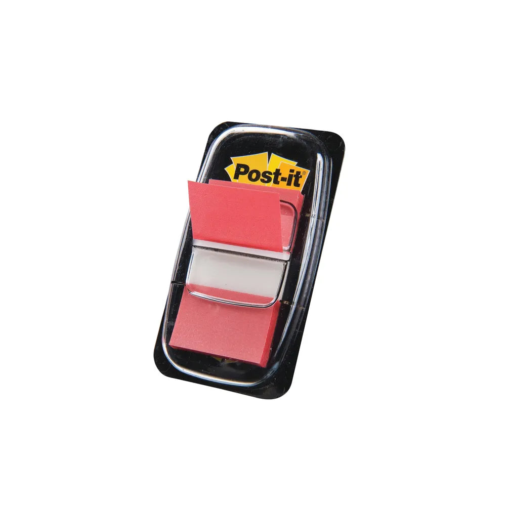 POST-IT RED INDEX TABS (25mm) x 600