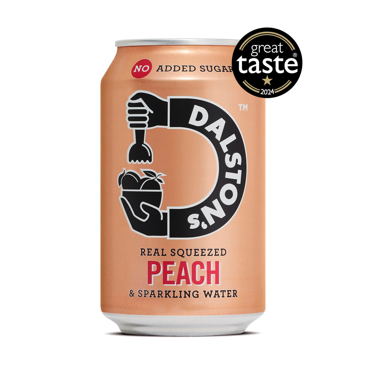 DALSTON'S REAL SQUEEZED PEACH SODA (330ml) x 24