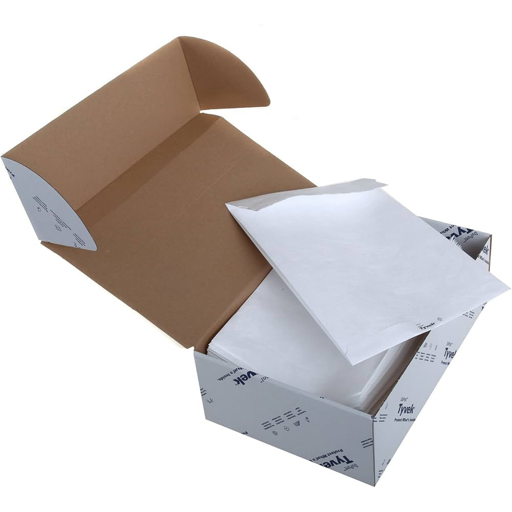 TYVEK B4A WHITE ENVELOPES 330 X 250 X 38MM GUSSET PEEL AND SEAL (Pack of 100)