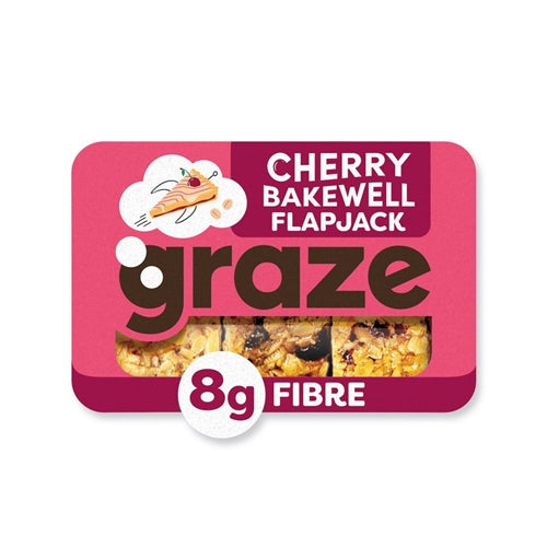 GRAZE CHERRY BAKEWELL PUNNET FLAPJACKS (9 Pack)