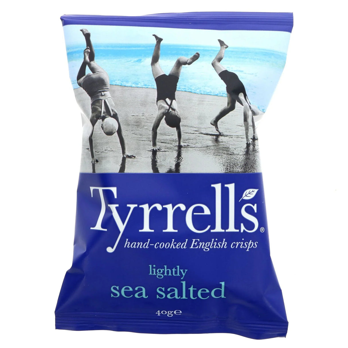 TYRRELLS LIGHTLY SEA SALTED CRISPS (40g) x 24