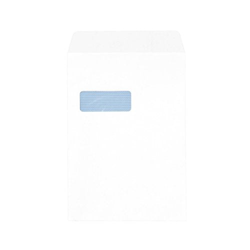 5 STAR OFFICE ENVELOPES POCKET PEEL/SEAL WINDOW 100GSM C4 32