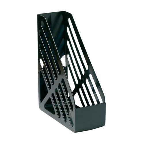 5 STAR OFFICE MAGAZINE RACK FILE FOOLSCAP BLACK