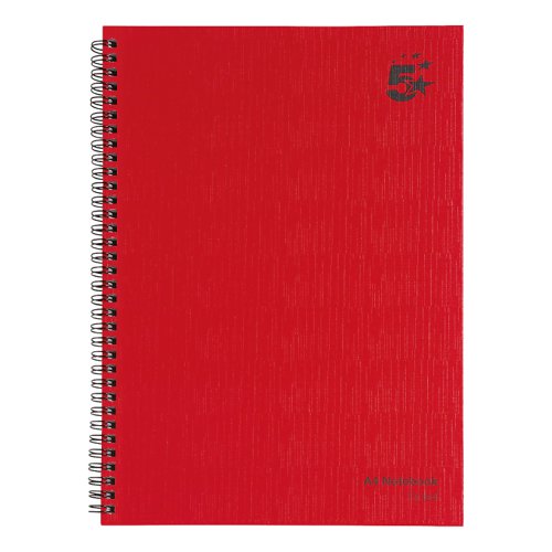 5 STAR OFFICE MANUSCRIPT WIREBOUND NOTEBOOK 70GSM RULED 160P