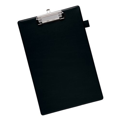 5 STAR OFFICE STANDARD CLIPBOARD WITH PVC COVER FOOLSCAP BLA