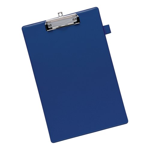5 STAR OFFICE STANDARD CLIPBOARD WITH PVC COVER FOOLSCAP BLU