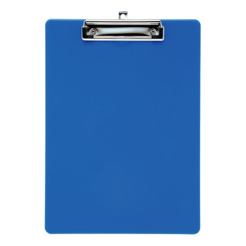 5 STAR OFFICE CLIPBOARD SOLID PLASTIC DURABLE WITH ROUNDED C