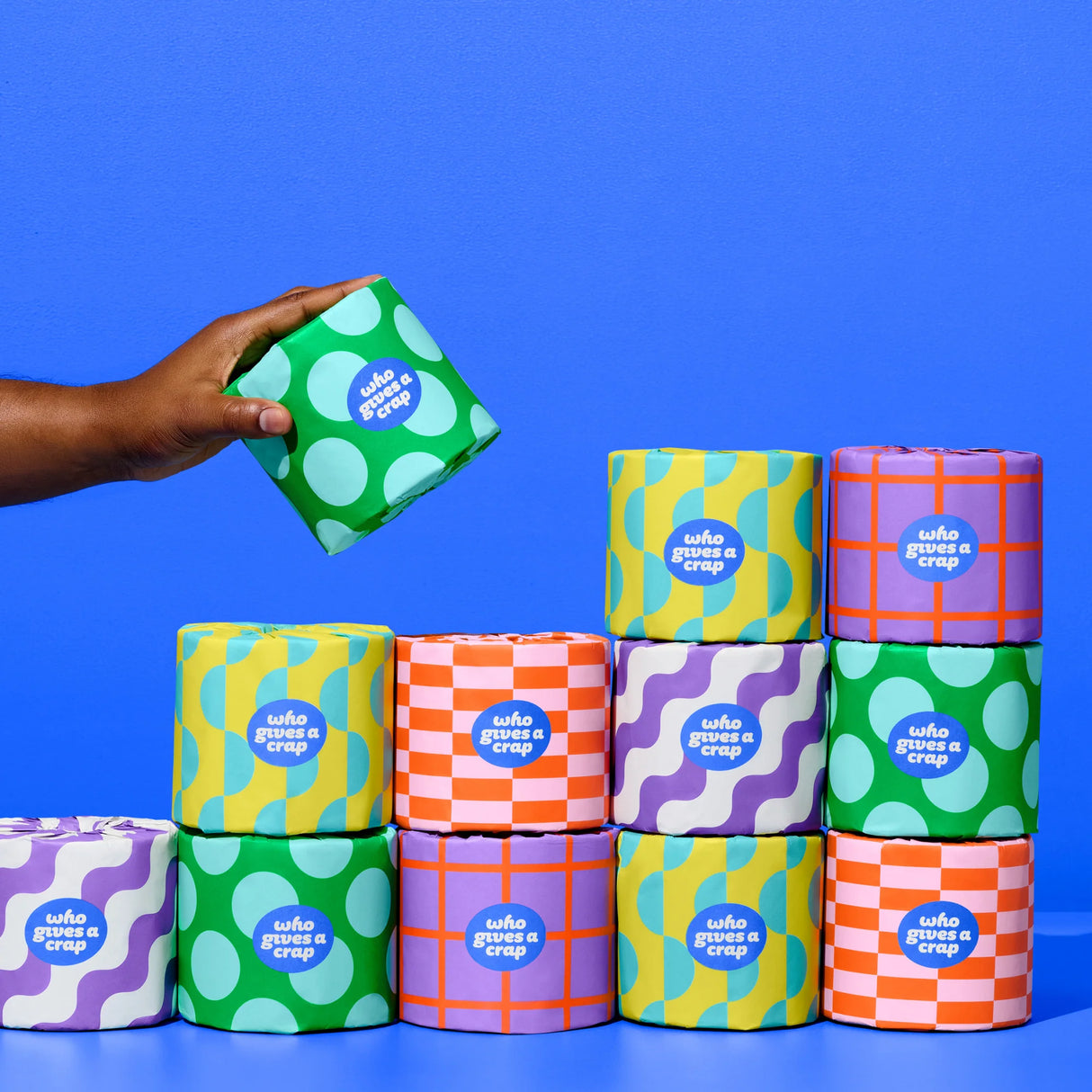 WHO GIVES A CRAP DOUBLE LENGTH TOILET ROLLS (48 rolls)