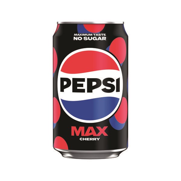 PEPSI MAX CHERRY CANS (330ml) x 24