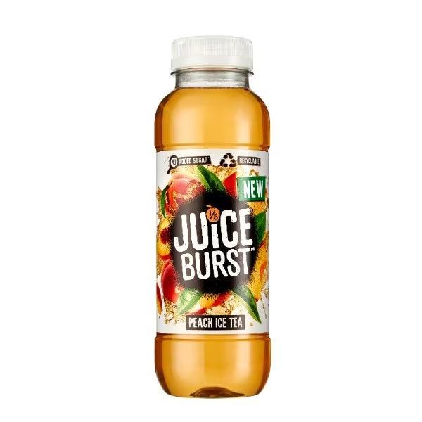 JUICE BURST PEACH ICE TEA (330ml) x 12