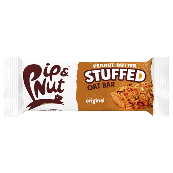 PIP & NUT - STUFFED PEANUT BUTTER OAT BAR - ORIGINAL (48g) x 15