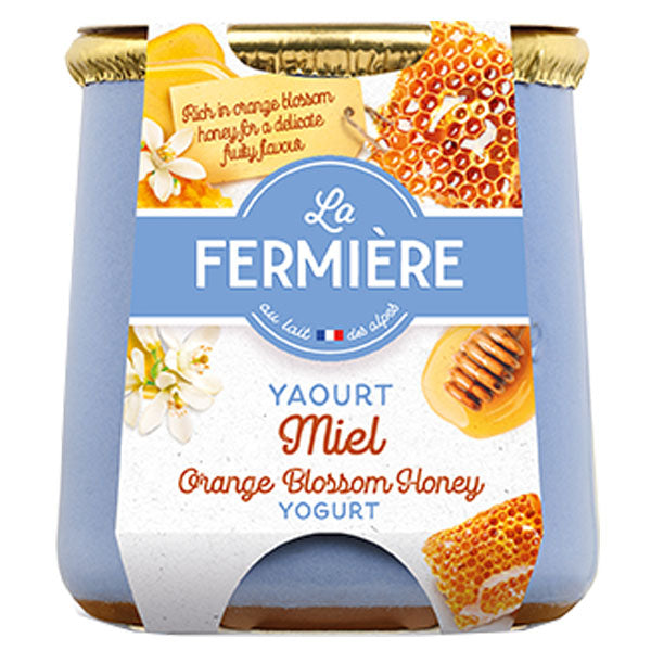 LA FERMIERE HONEY YOGHURT - (140g) x 6