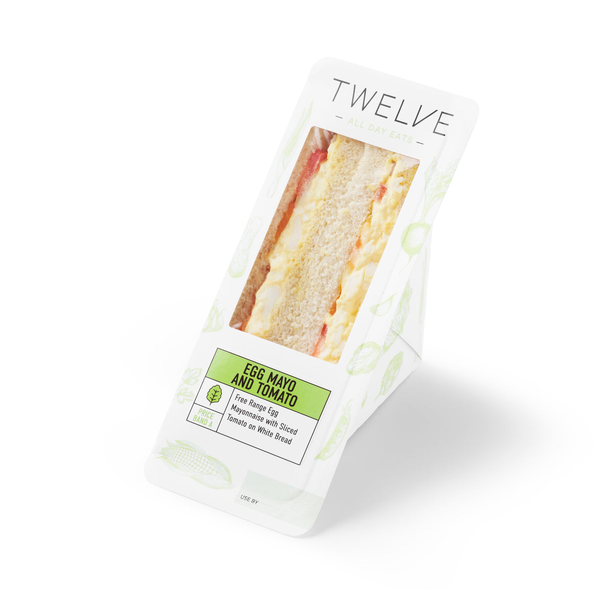 EGG MAYO AND TOMATO SANDWICH