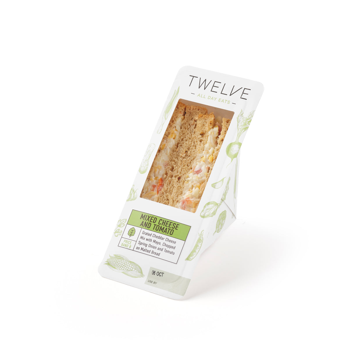 MIXED CHEESE & TOMATO SANDWICH