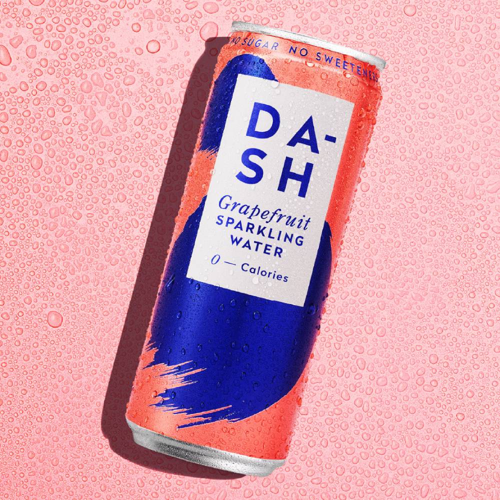 DASH SPARKLING GRAPEFRUIT CANS (330ml) x 12