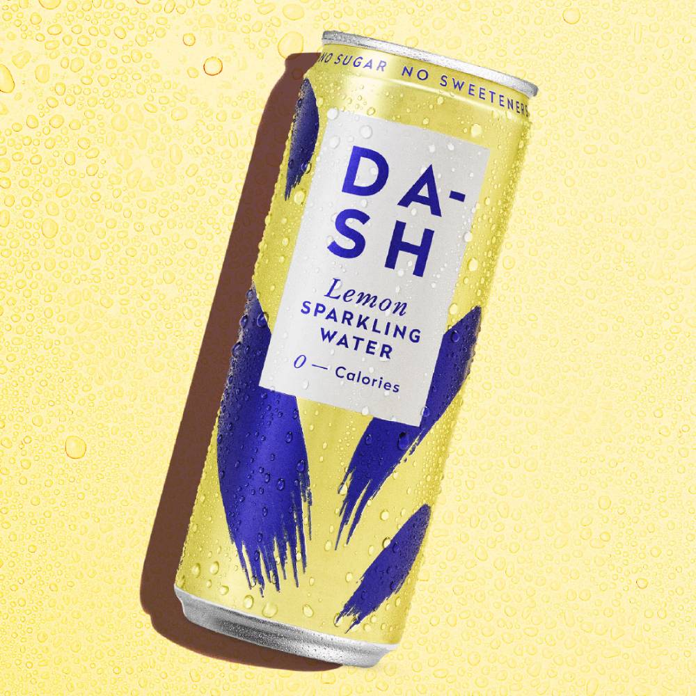 DASH SPARKLING LEMON CANS (330ml) x 12