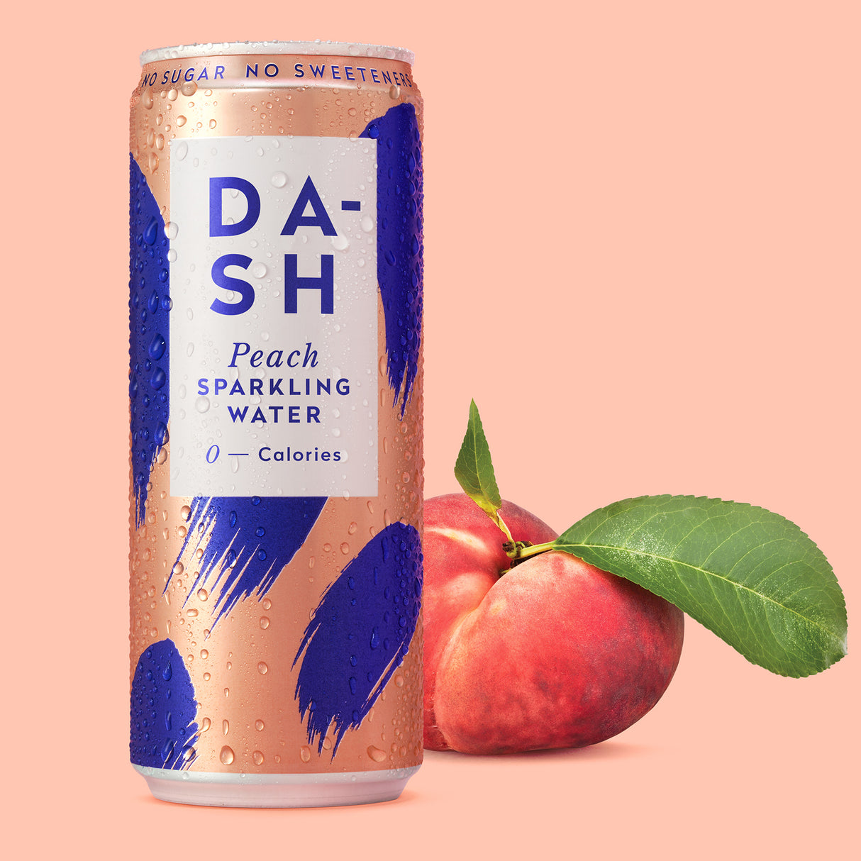 DASH SPARKLING PEACH CANS (330ml) x 12