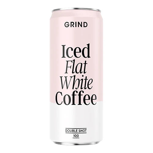 GRIND ICED FLAT WHITE CANS (250ml) x 8