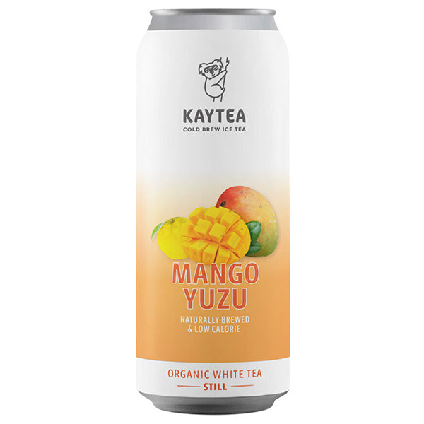 KAYTEA - COLD BREW WHITE TEA - MANGO YUZU (330ml) x 12
