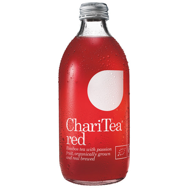 CHARITEA - ROOIBOS TEA & PASSION FRUIT (330ml) x 12