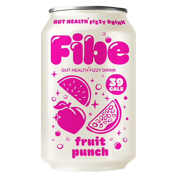 FIBE GUT HEALTH SODA FRUIT PUNCH (330ml) x 12
