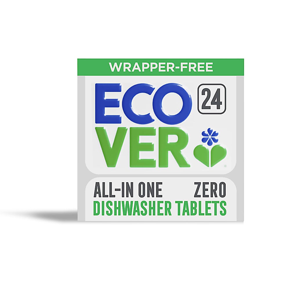 ECOVER ZERO DISHWASHER TABLETS (24 PACK)